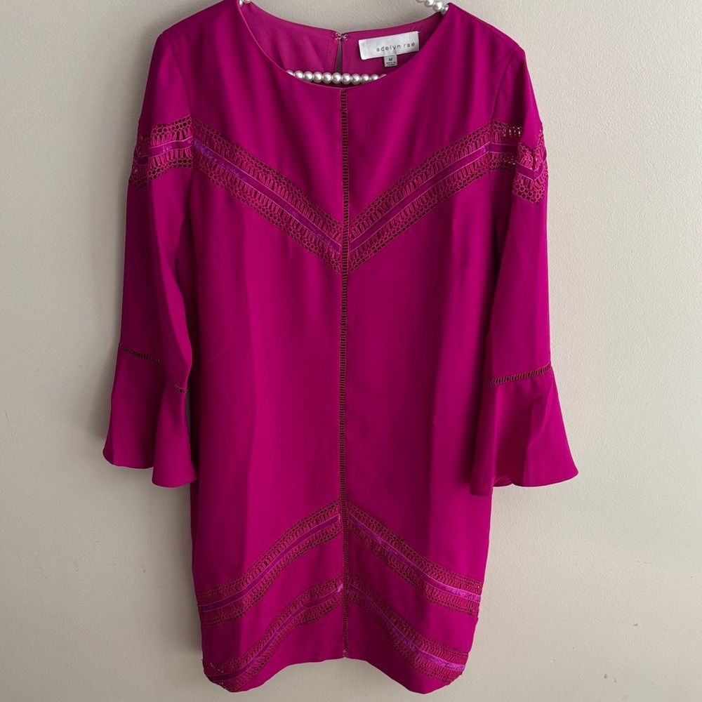 Adelyn Rae Fuchsia Dress Size Medium